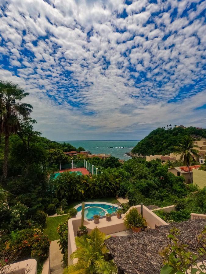 Agua Azul La Villa Santa Cruz Huatulco Exterior foto